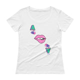 ACE OF LIPS - Scoopneck